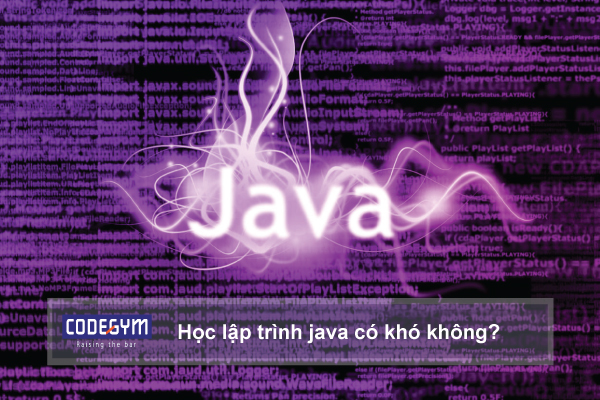 Học lập trình java có khó không?