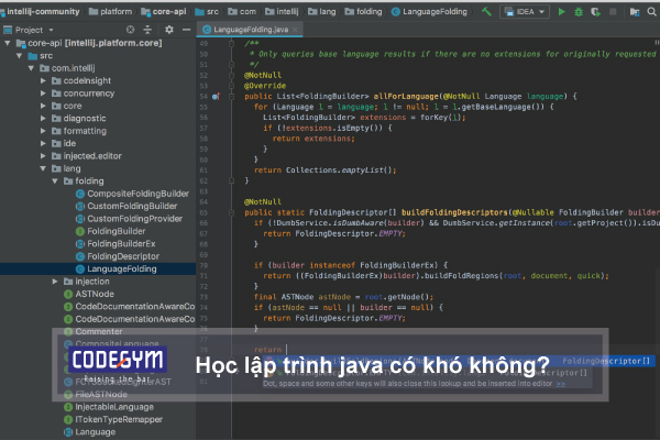 Học lập trình java có khó không?