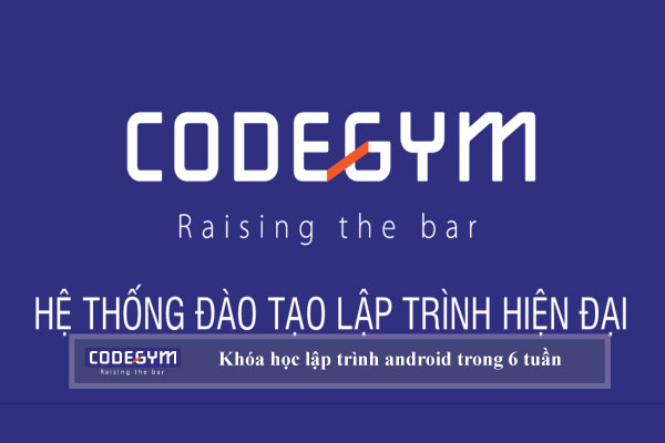 Khóa học lập trình android trong 6 tuần
