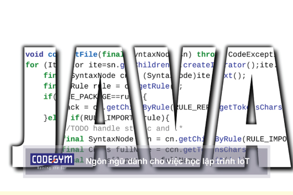 Những ngôn ngữ dành cho việc học lập trình IoT