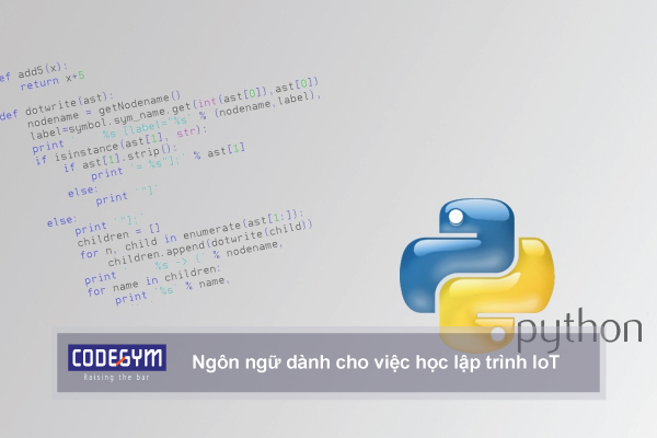 Những ngôn ngữ dành cho việc học lập trình IoT