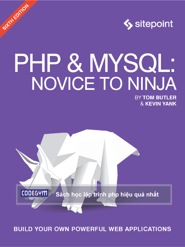 Sách học lập trình php hiệu quả nhất