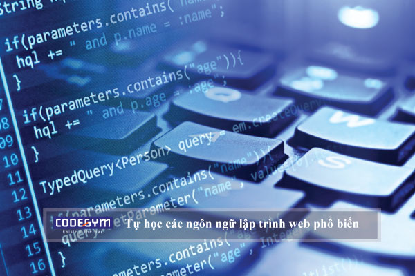 Cách tự học các ngôn ngữ lập trình web phổ biến hiện nay