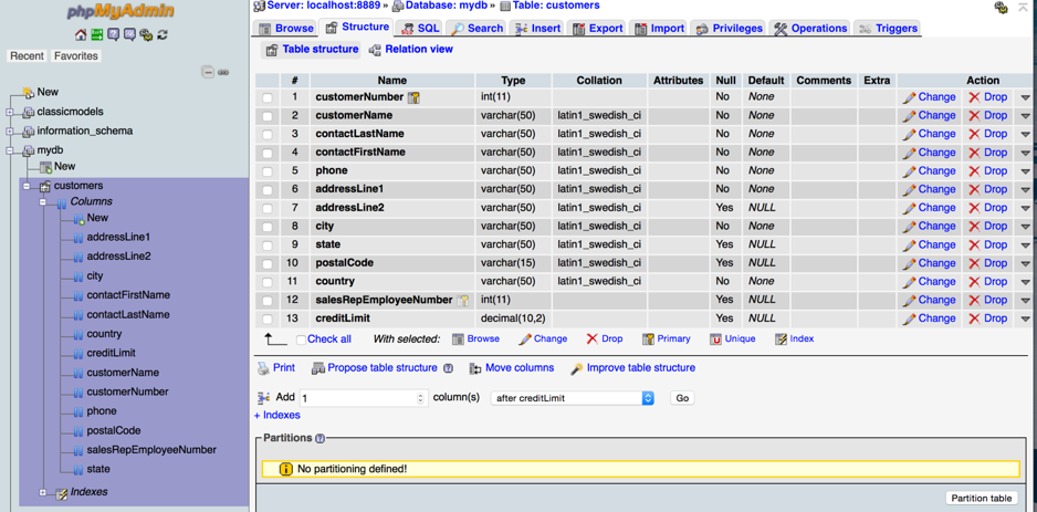 Thực thi các câu lệnh CRUD trên CSDL có sẵn  