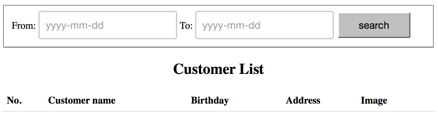 Lọc danh sách khách hàng