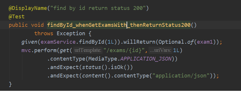 test Controller trong Spring Boot với @WebMvcTest test Controller trong Spring Boot với @WebMvcTest