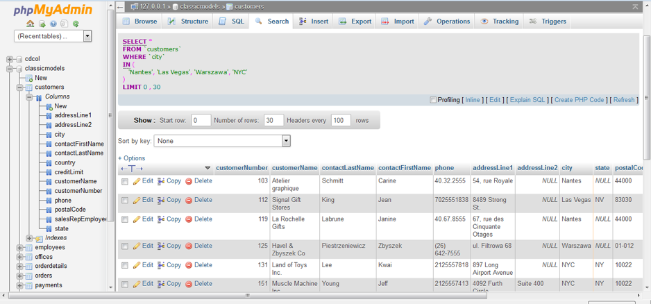 Làm việc với CSDL
