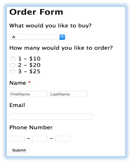 Tạo form cơ bản