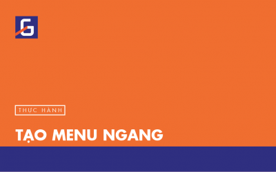 [Thực hành] Tạo menu ngang- Codegym.vn
