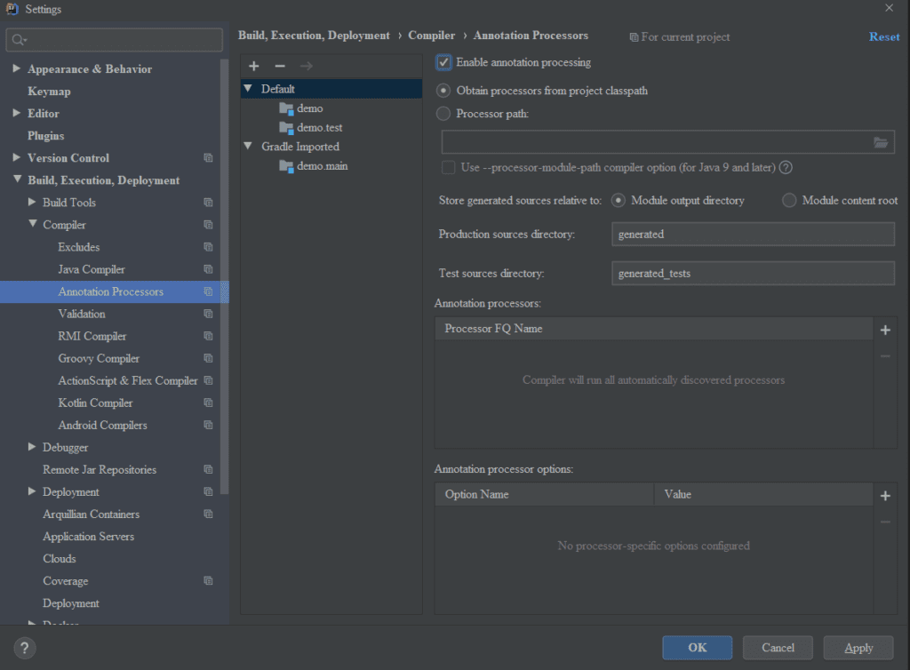 Lombok trong Intellij