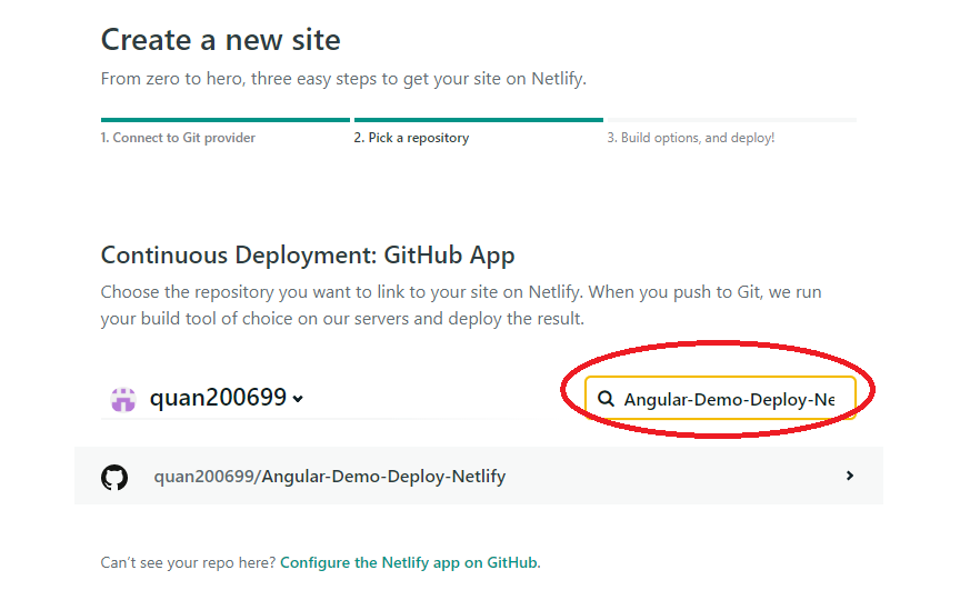deploy angular lên netlify