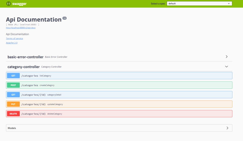 swagger trong Spring Boot