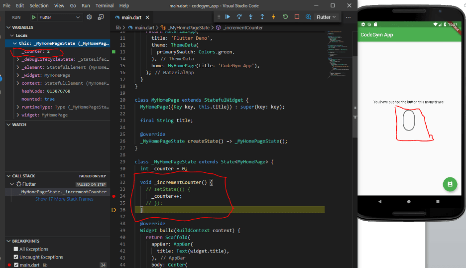 StatefulWidget và StatelessWidget