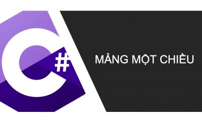 Mảng một chiều trong C#