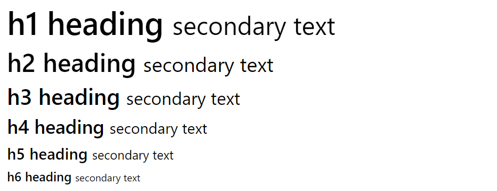 Văn bản trong Bootstrap 4