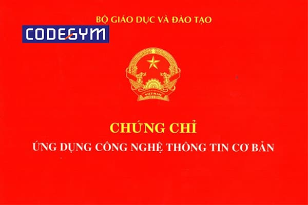 chứng chỉ ứng dụng công nghệ thông tin nâng cao