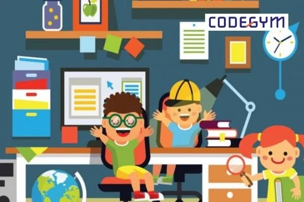 Trẻ em học lập trình