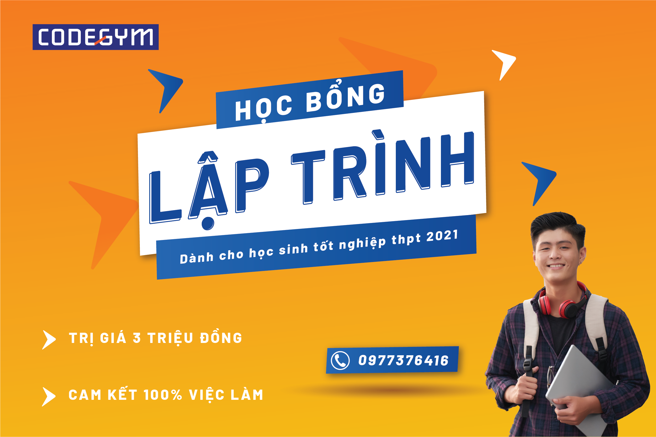 học bổng lập trình dành riêng cho học sinh tốt nghiệp THPT 2021
