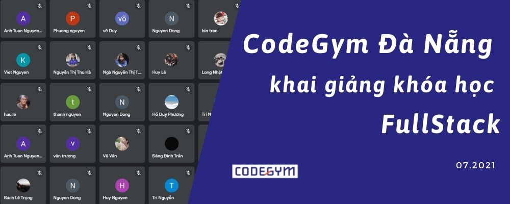 khai giảng khóa lập trình