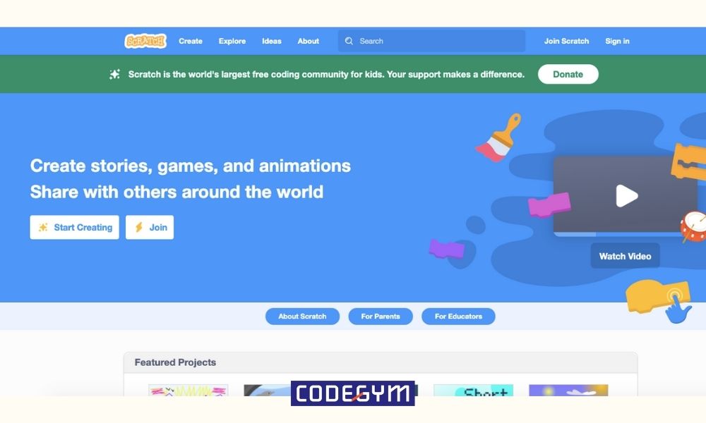 học lập trình online cho bé