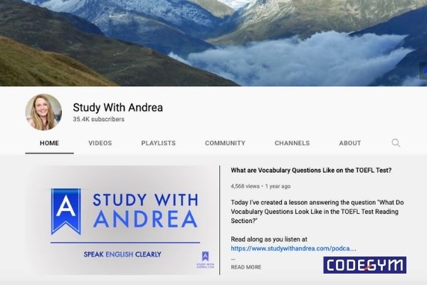 kênh youtube học tiếng Anh