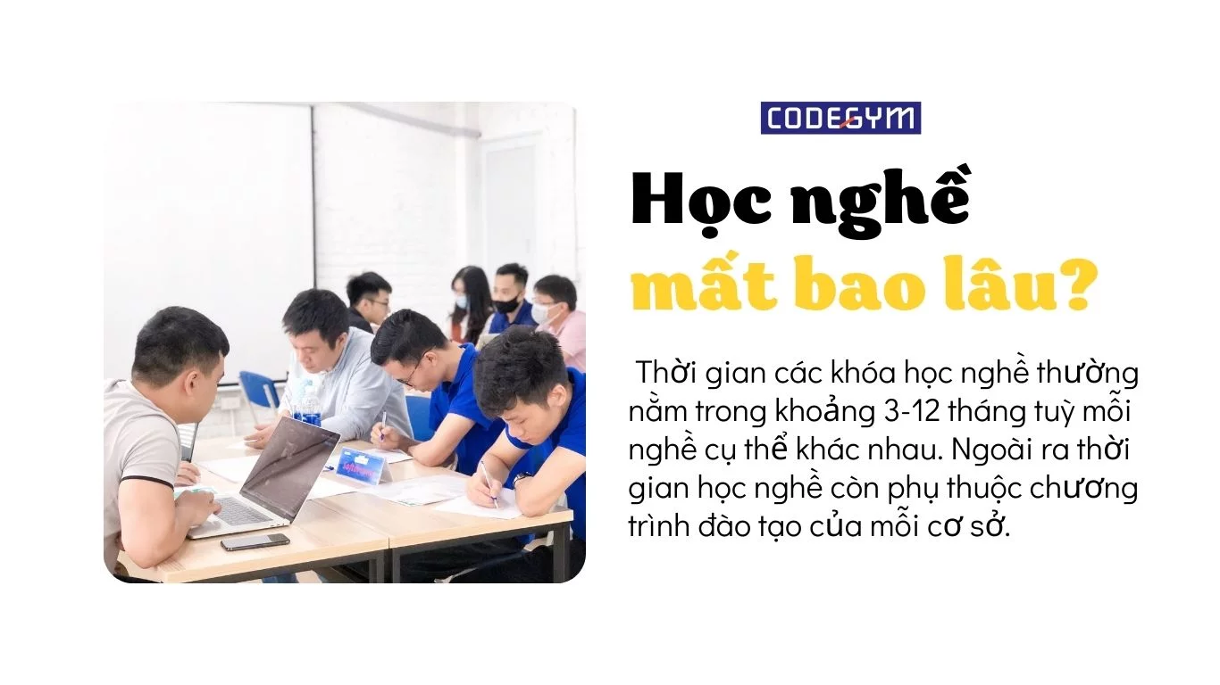 Học nghề mất bao lâu