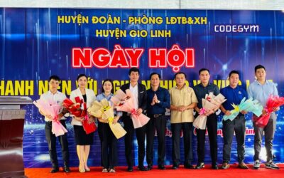 [CodeGym Quảng Trị] Tham gia ngày hội việc làm do Huyện đoàn Gio Linh tổ chức