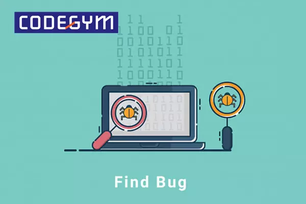 Bug là những error, failure, flaw, fault dẫn đến kết quả tạo ra sai