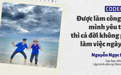 Nguyễn Ngọc Dương: Được làm công việc mình yêu thích thì cả đời không phải làm việc ngày nào