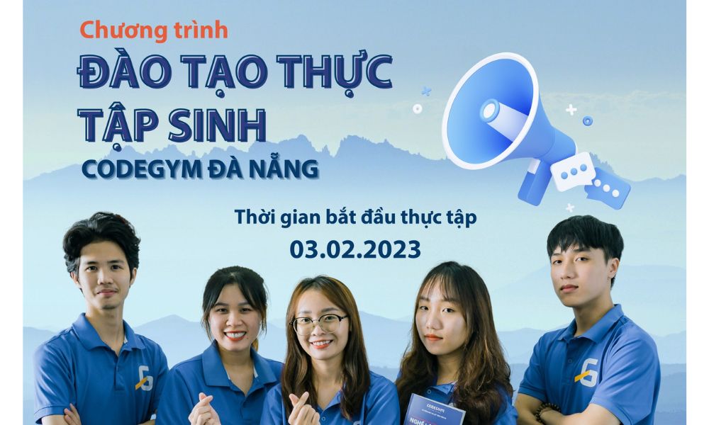 CodeGym đào tạo thực tập sinh IT