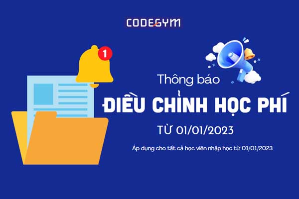 Học phí CodeGym Đà Nẵng điều chỉnh như thế nào