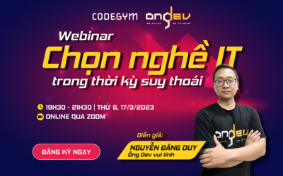 [Webinar] Chọn nghề IT trong thời kỳ suy thoái