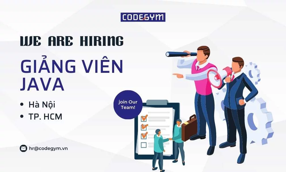 tuyển dụng Giảng viên Java