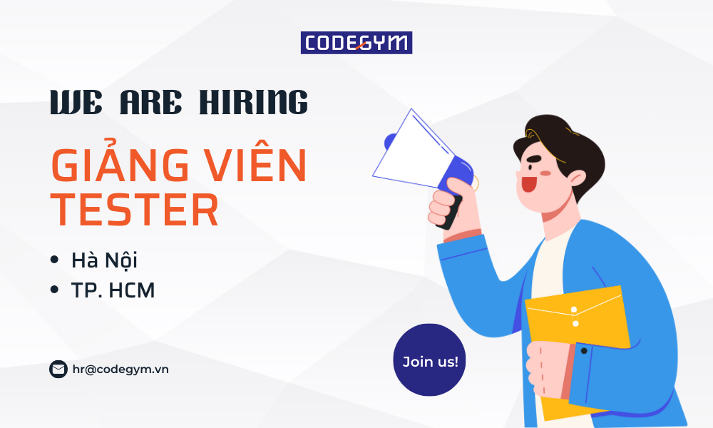 tuyển dụng giảng viên Tester