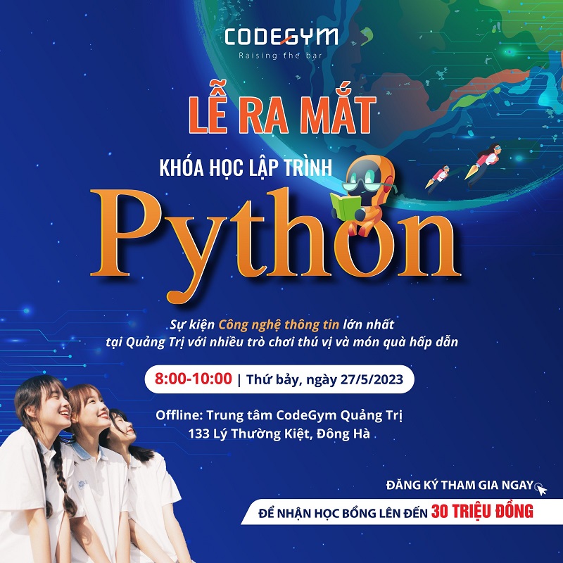 trải nghiệm thế giới lập trình 4.0