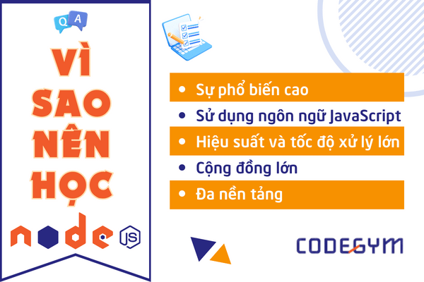 Vì sao nên học NodeJS 