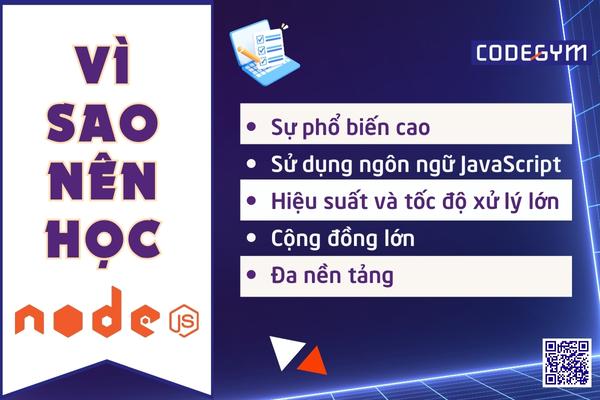 Giải đáp vì sao nên học NodeJS hiện nay