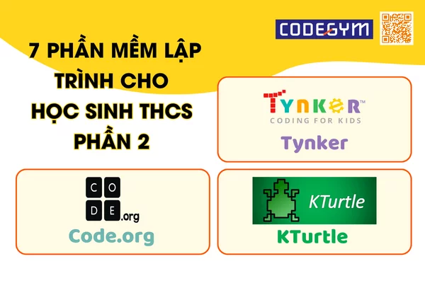 7 phần mềm lập trình cho học sinh cấp 2