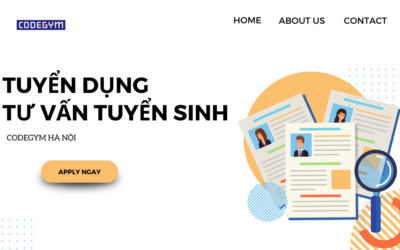 [CodeGym Hà Nội] TUYỂN DỤNG Nhân viên Tư vấn tuyển sinh