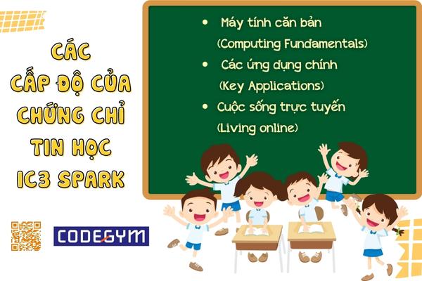 Các cấp độ của chứng chỉ tin học IC3 Spark