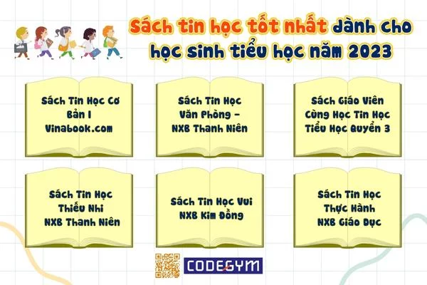 Tổng hợp sách tin học tốt nhất dành cho học sinh tiểu học năm 2023