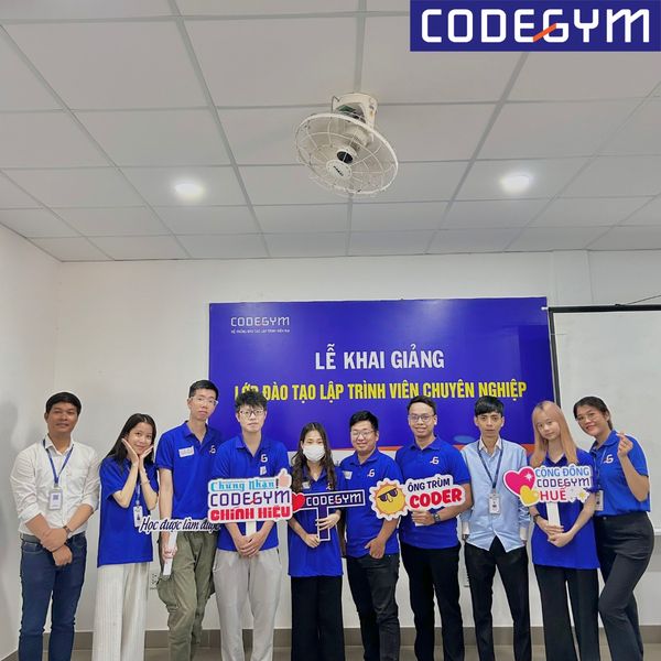 Các tân học viên của CodeGym
