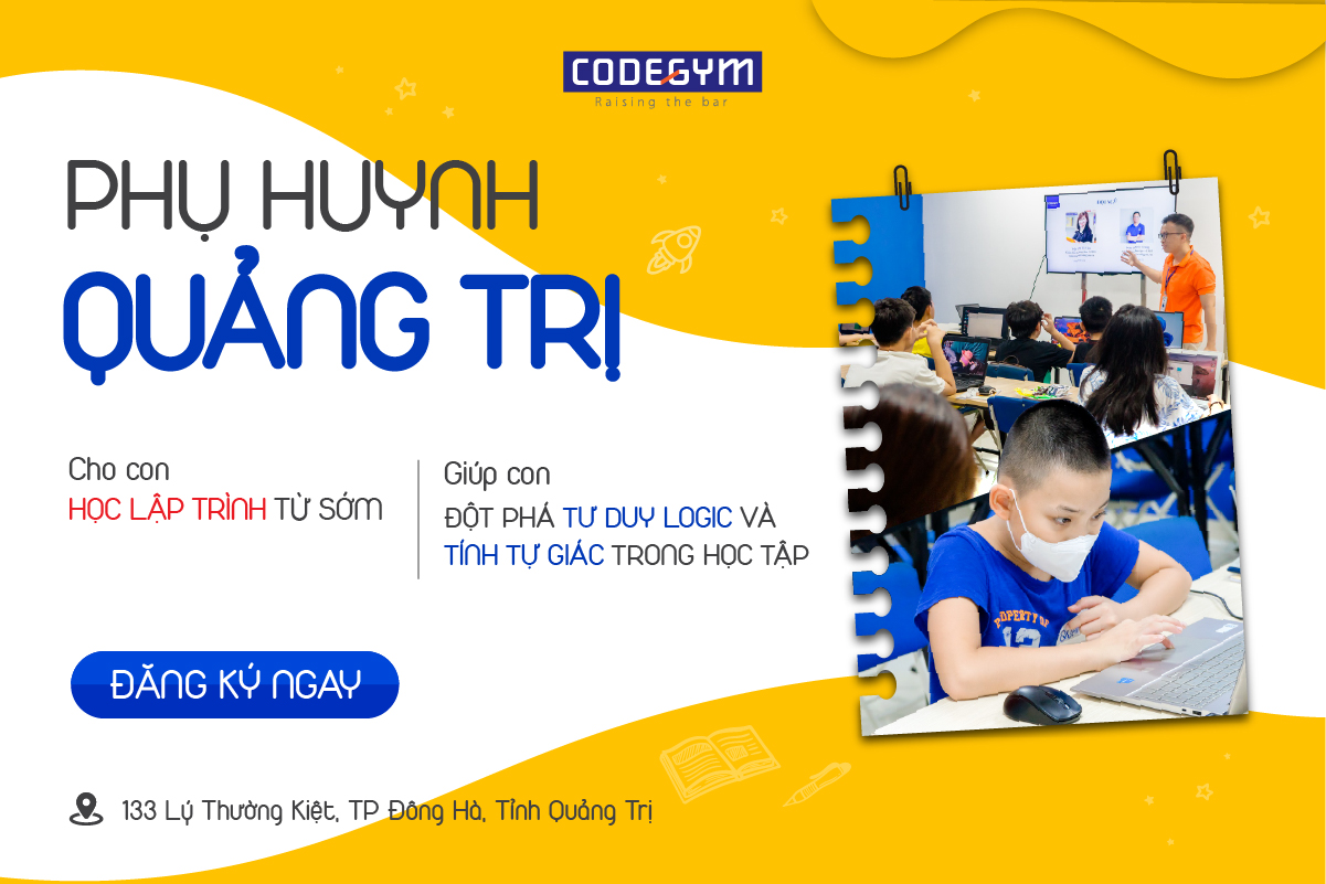 Cho con học lập trình 