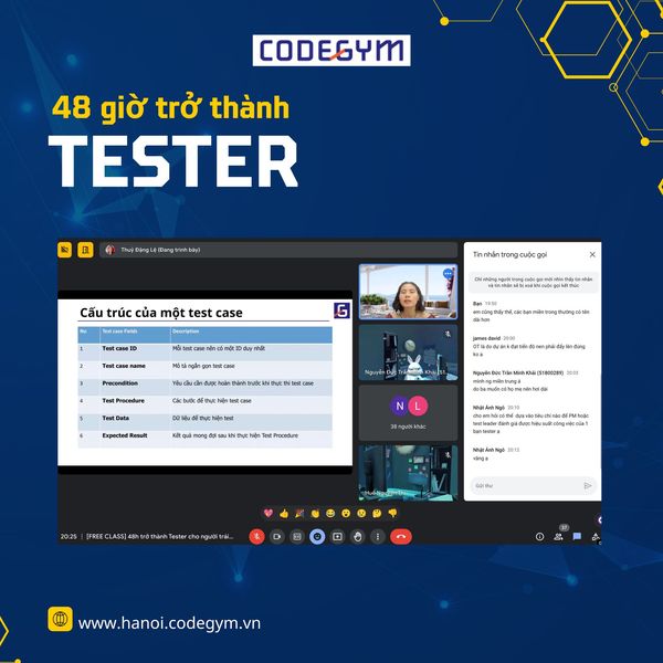 48 giờ trở thành Tester chuyên nghiệp