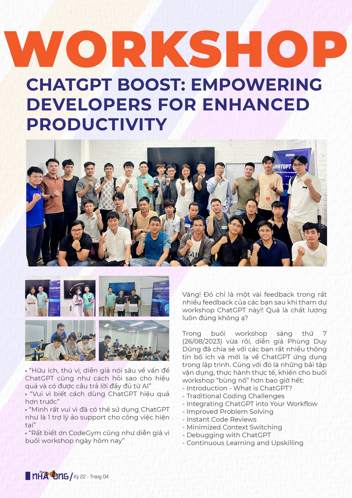 Chuyện Nhà Ong Tháng 8 - Học hỏi, Giao lưu và Gắn kết