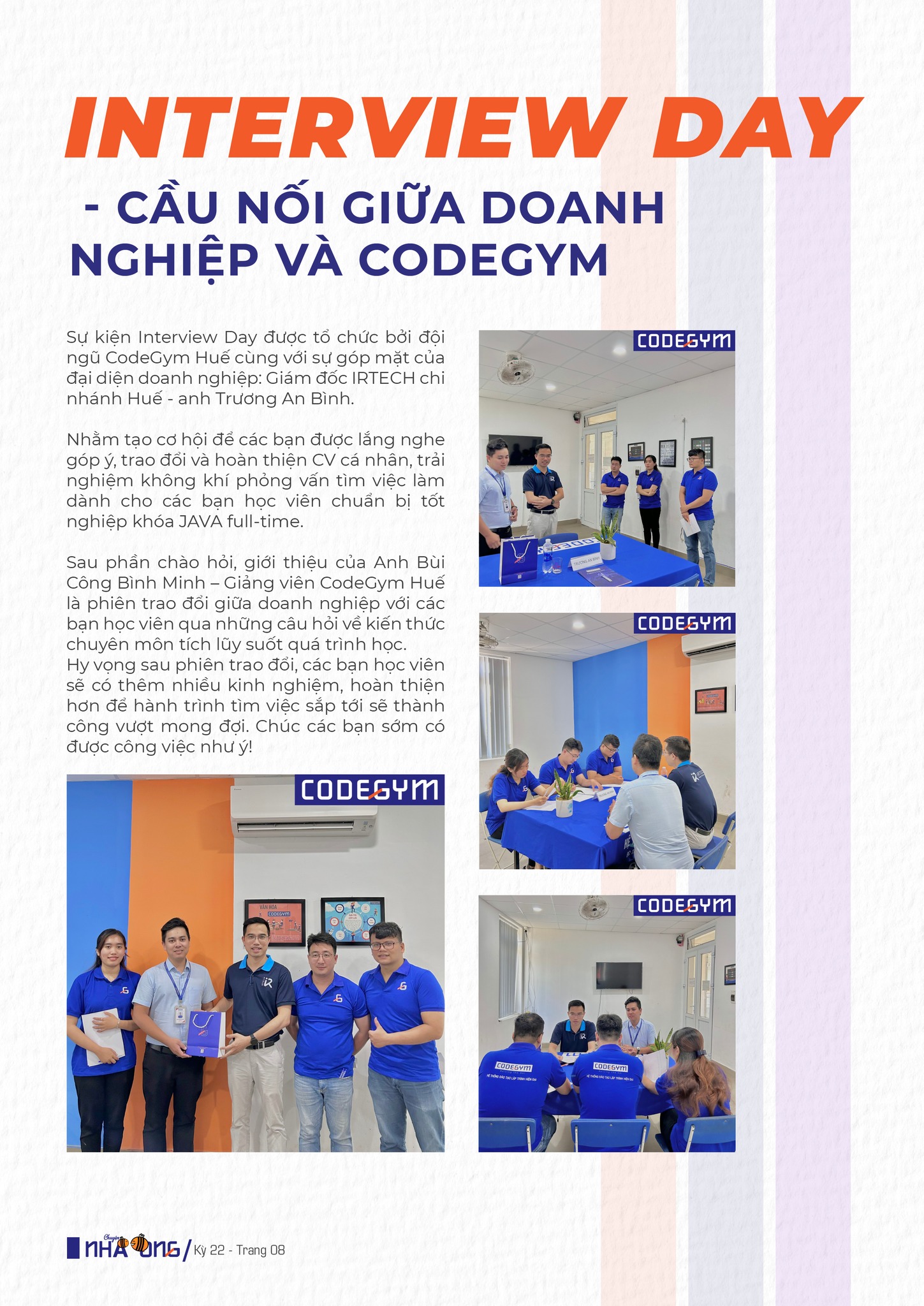 Chuyện Nhà Ong Tháng 8 - Học hỏi, Giao lưu và Gắn kết