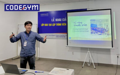 Lớp học Kỹ năng thuyết trình ấn tượng cho lập trình viên tại CodeGym