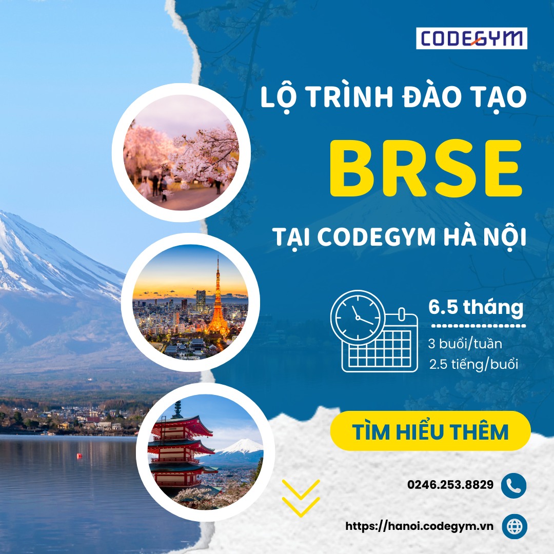 Lộ trình đào tạo Kỹ sư cầu nối nhật bản