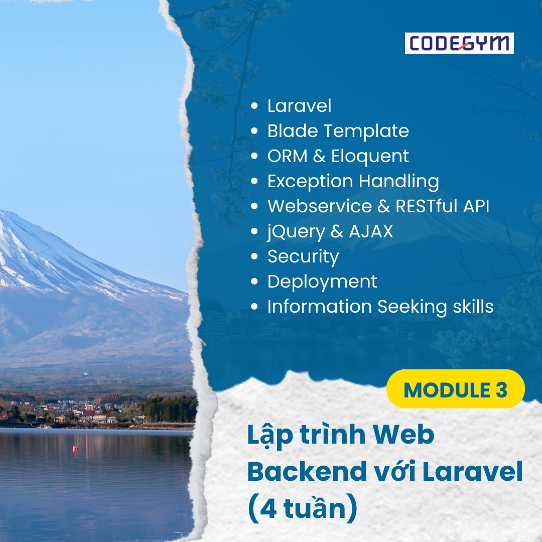 Lộ trình đào tạo Kỹ sư cầu nối nhật bản module 3