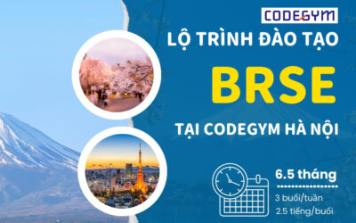 Lộ trình đào tạo Kỹ sư cầu nối nhật bản (BRSE) tại CodeGym Hà Nội